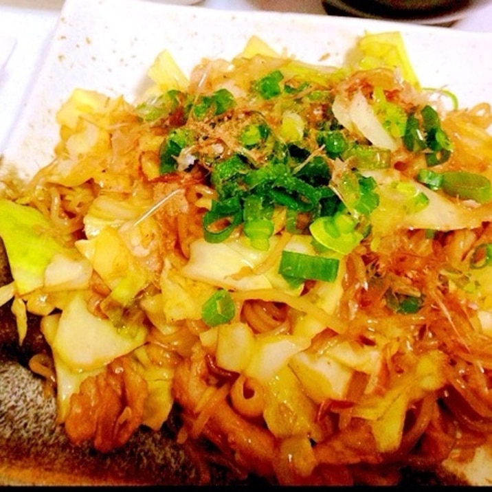 糖質制限★糸こんにゃく焼きそば!美味しすぎ。